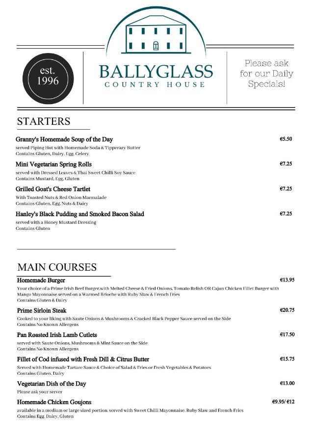Ballyglass Country House Tipperary Luaran gambar